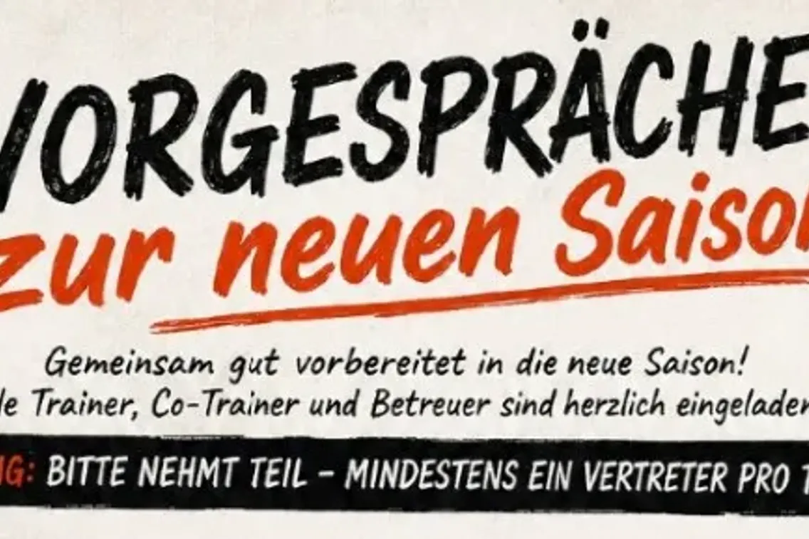 Foto zum Newsartikel Einladung zur den Teambesprechungen