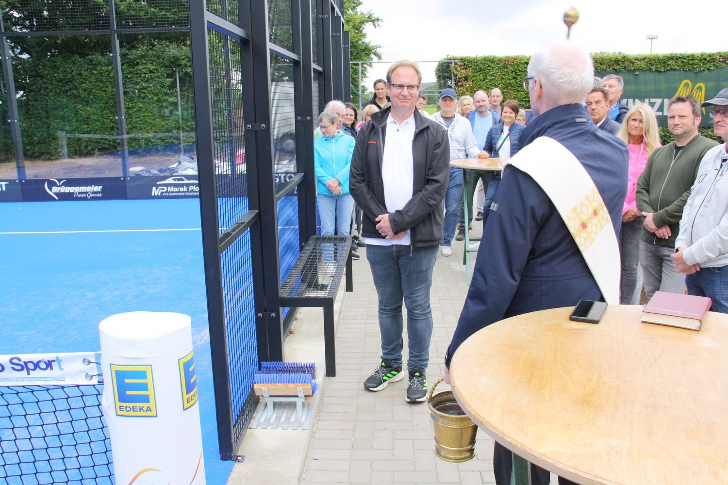 Tennisabteilung eröffnet Padelanlage